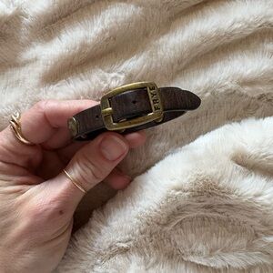 FRYE brand wrist cuff/bracelet genuine leather
